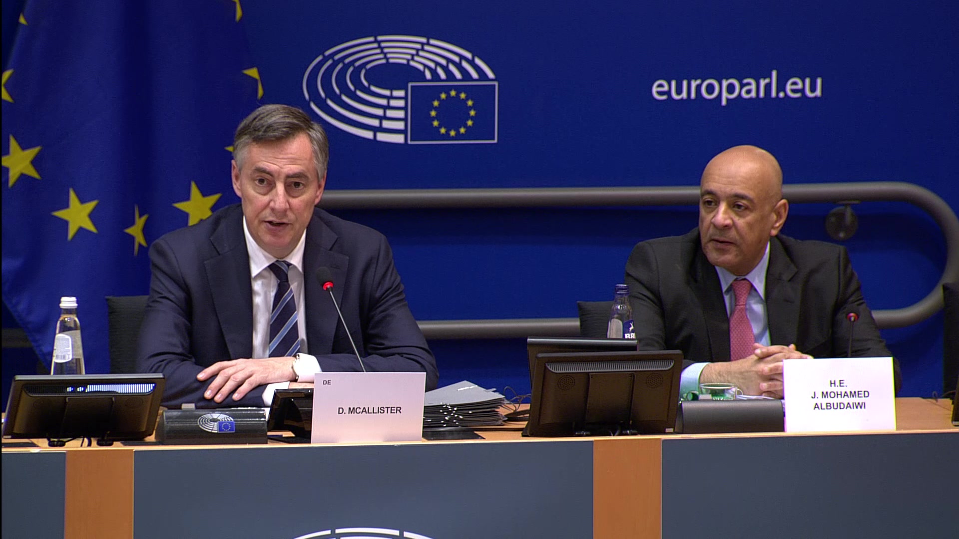 Exchange of views with H.E. Jasem Mohamed ALBUDAIWI, Secretary-General of the Cooperation Council for the Arab States of the Gulf (GCC): opening statements by David MCALLISTER (EPP, DE), AFET Chair, and Jasem Mohamed ALBUDAIWI